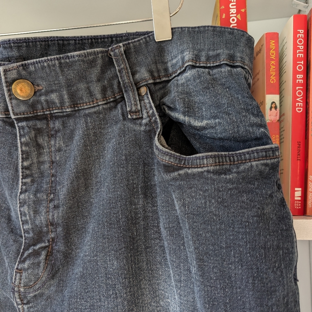 Britches Men's Jeans Relaxed Fit Dark Blue Size 40 X 36 Tall Plus Size - Picture 2 of 8